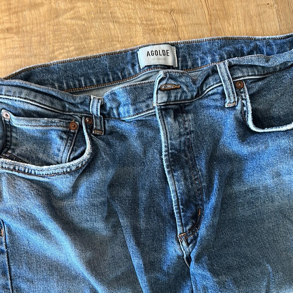 AGOLDE Womens Blue Jeans